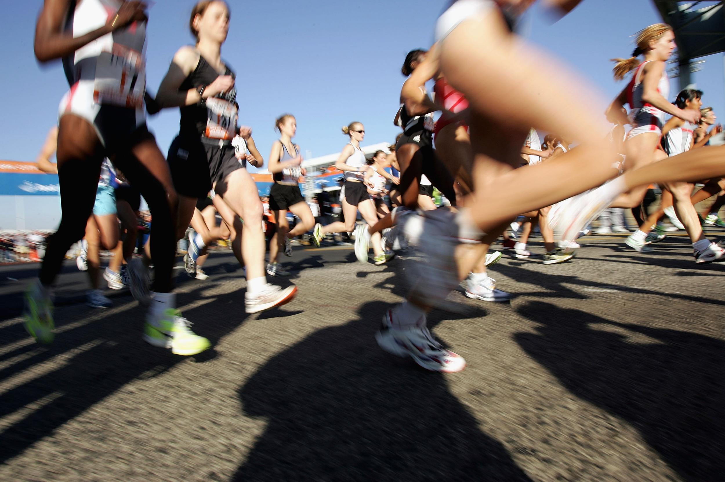 Work it off: running in familiar cities is to visit them anew (Getty)