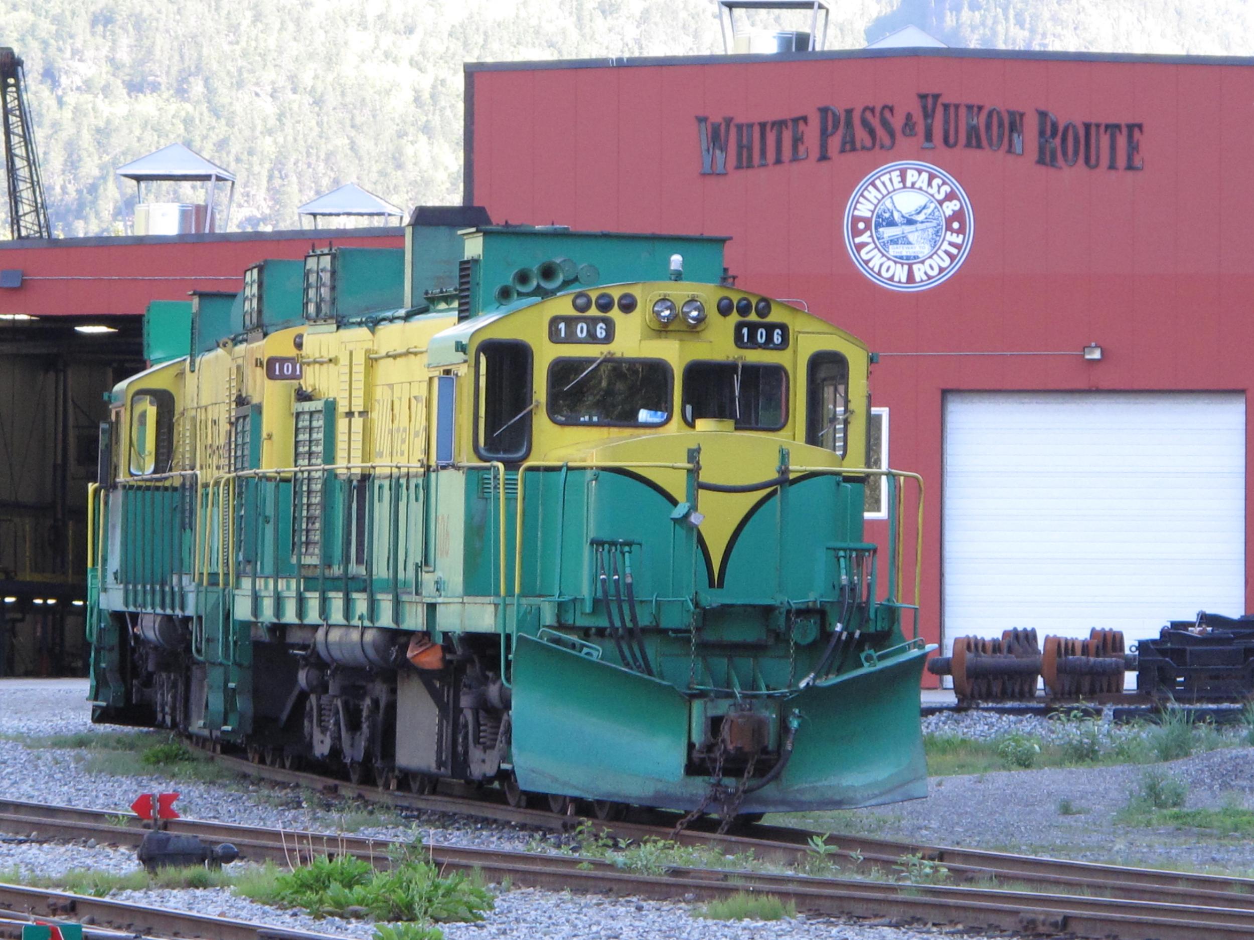 Pulling power: the White Pass &amp; Yukon Route Railroad arrived too late for many prospectors