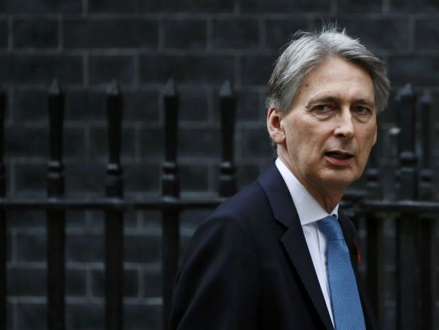 UK Chancellor Philip Hammond