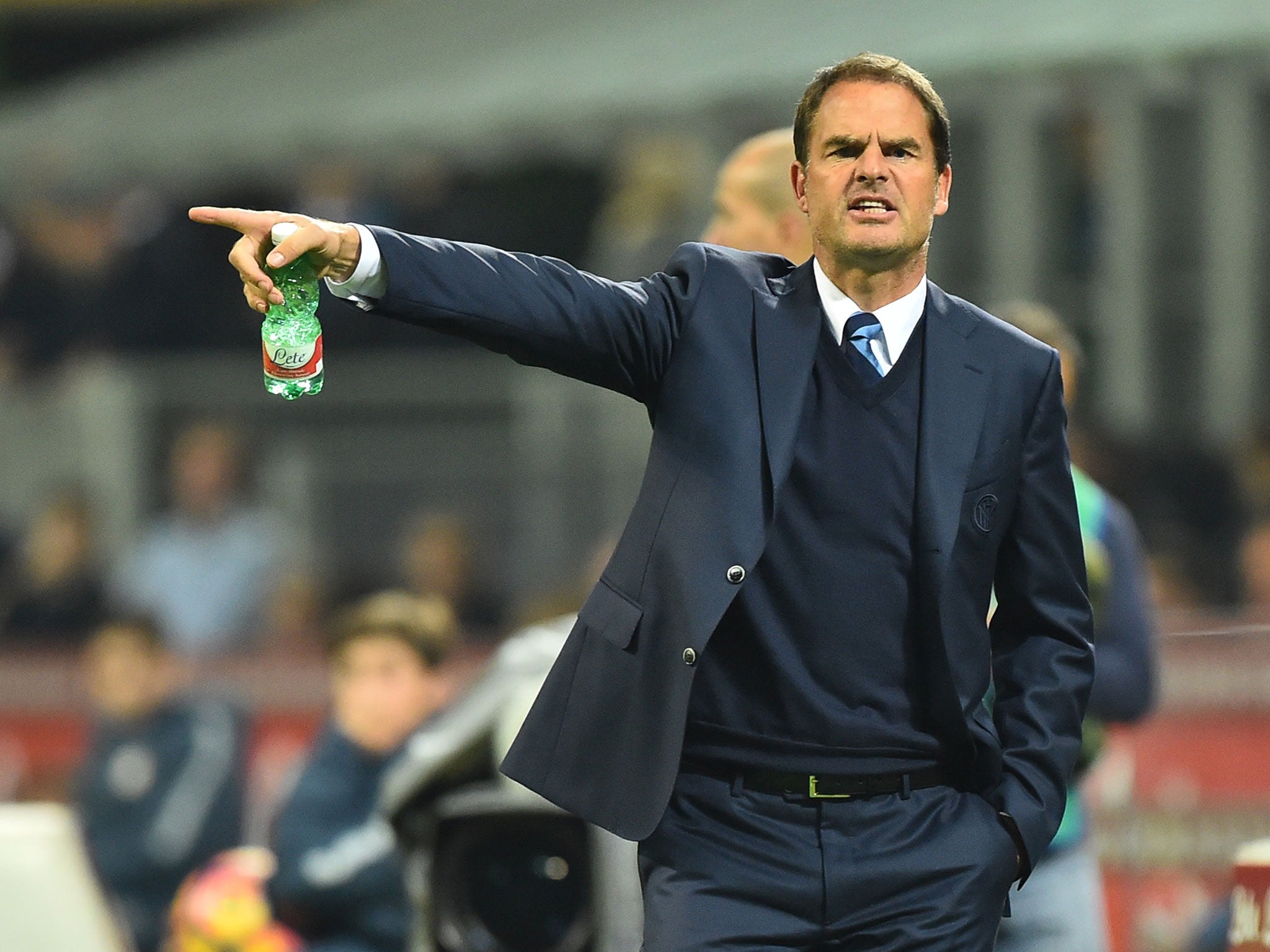 De Boer was sacked at Inter Milan before joining Palace (Getty )