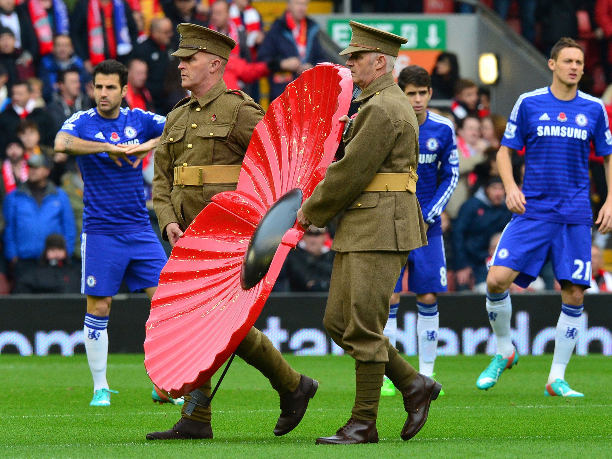 Fifa’s objection to the poppy is that to wear one constitutes ‘a political statement’