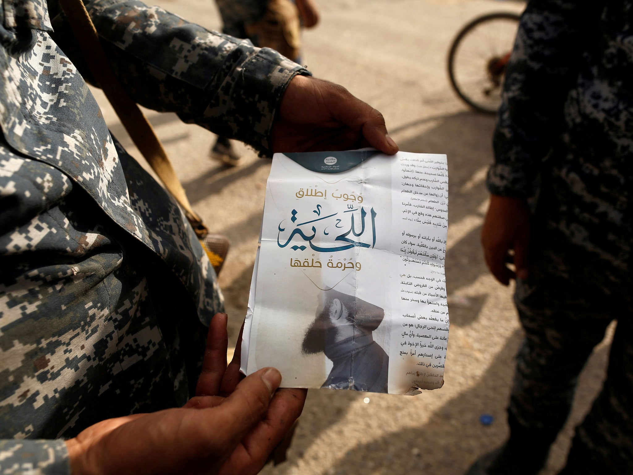 Members of the Iraqi forces said the documents originated from Isis