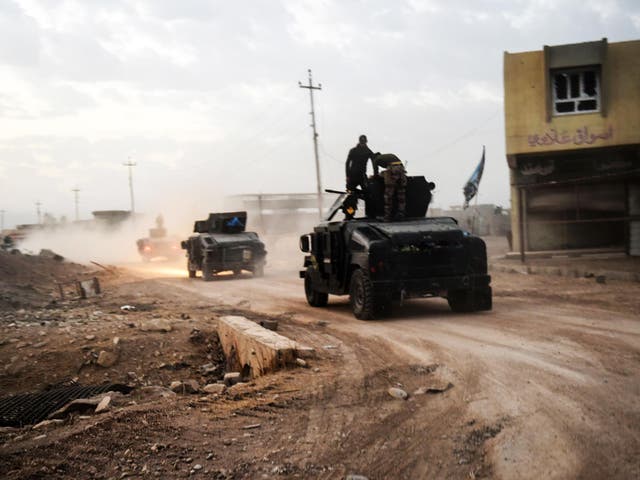 Iraqi forces have forced Isis into retreat across much of northern Iraq