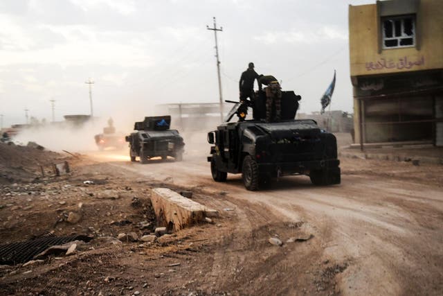Iraqi forces have forced Isis into retreat across much of northern Iraq