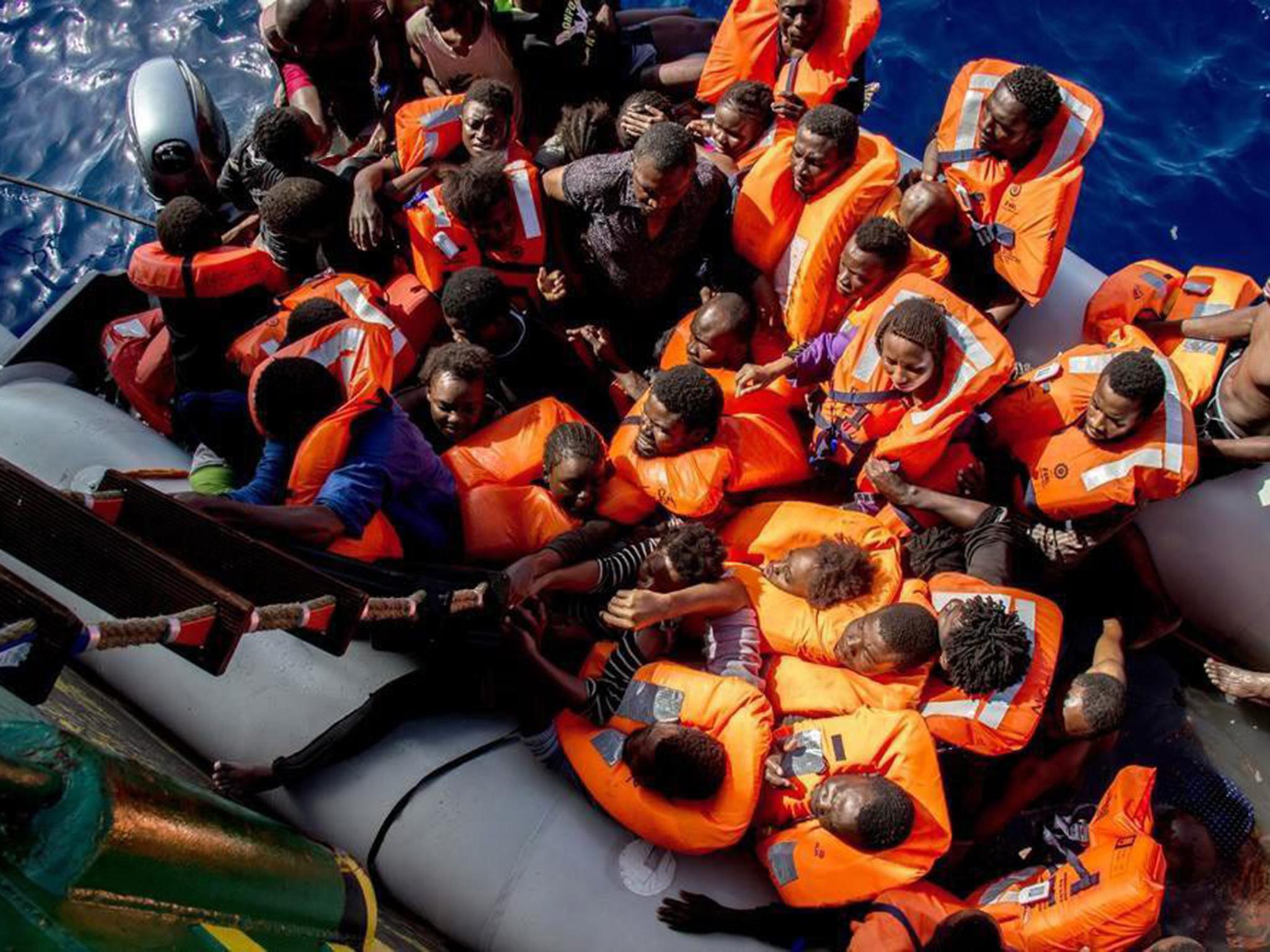 240 people died in the Mediterranean this week after a boat capsized