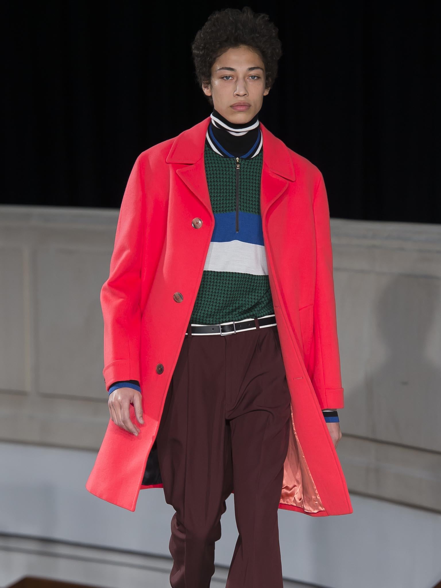 Designer labels like Paul Smith have embraced the vibrant hue