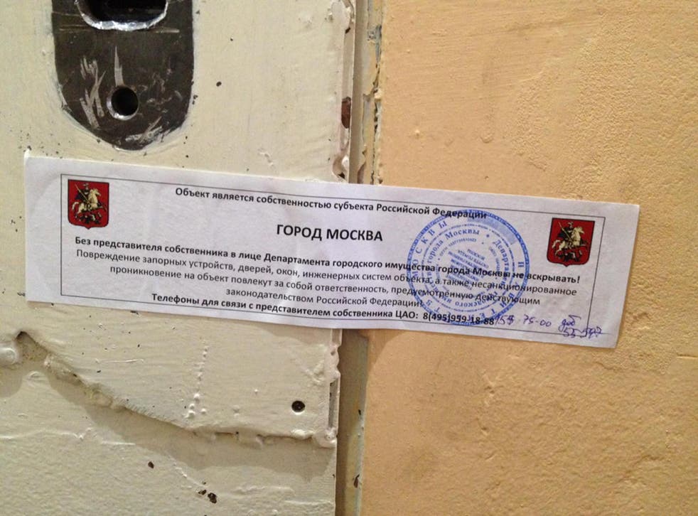 The seal on the door said no one could enter the office without permission from city authorities