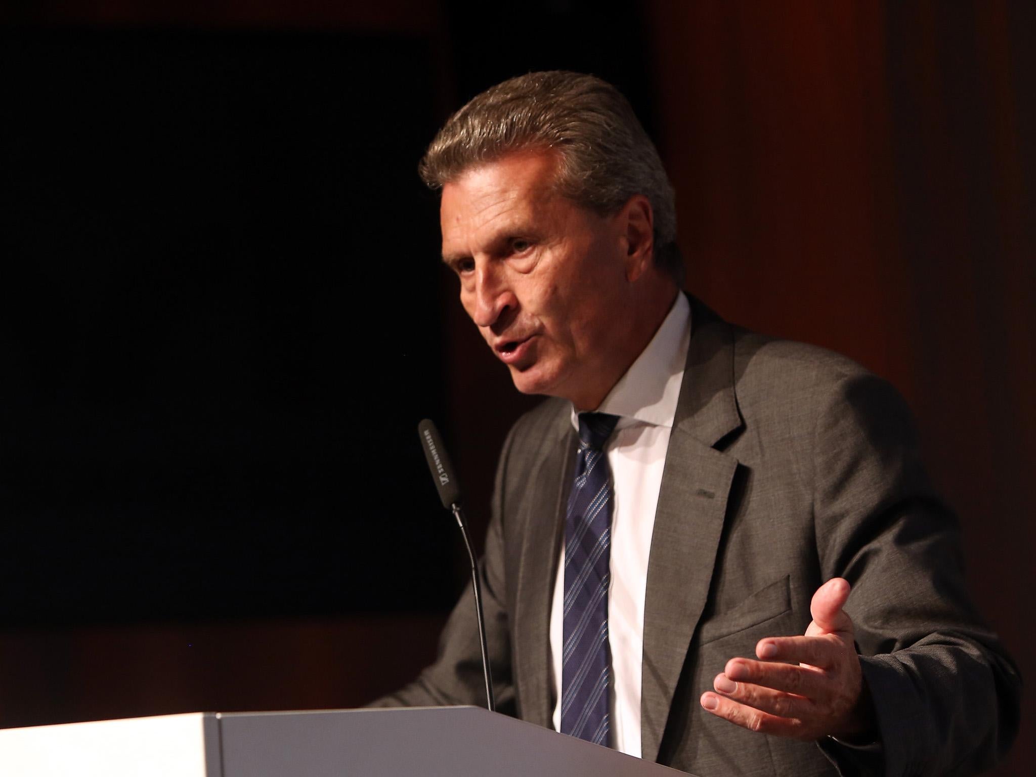 Guenther Oettinger was recently called upon by Jean-Claude Juncker to organise the EU's budget commission