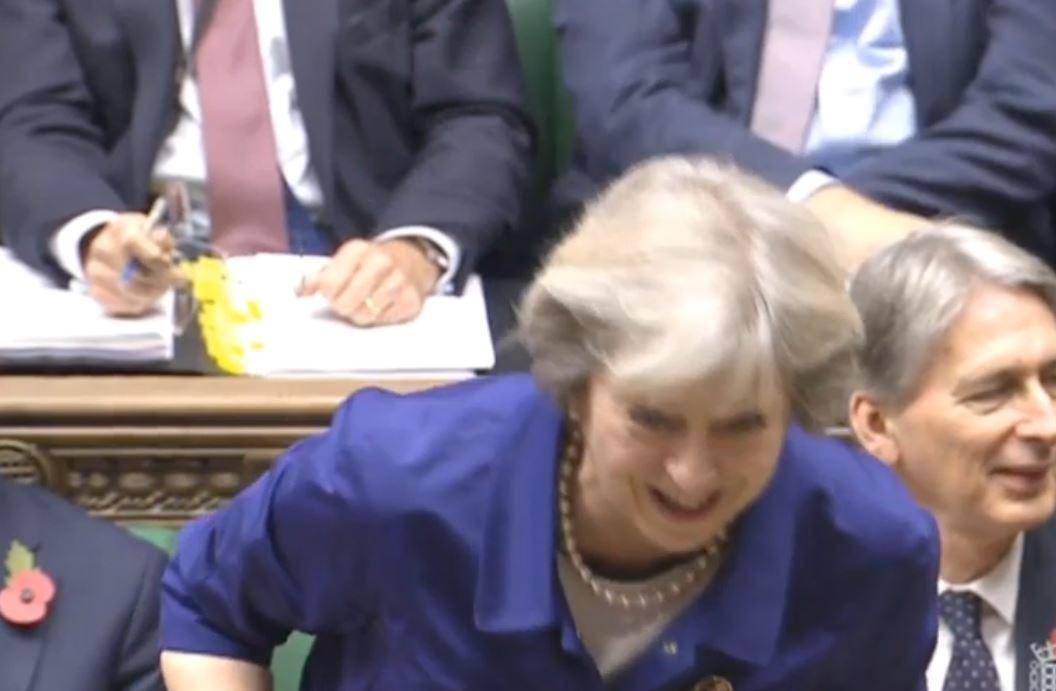 Theresa May wrongly congratulated Jeremy Corbyn over the birth of a granddaughter