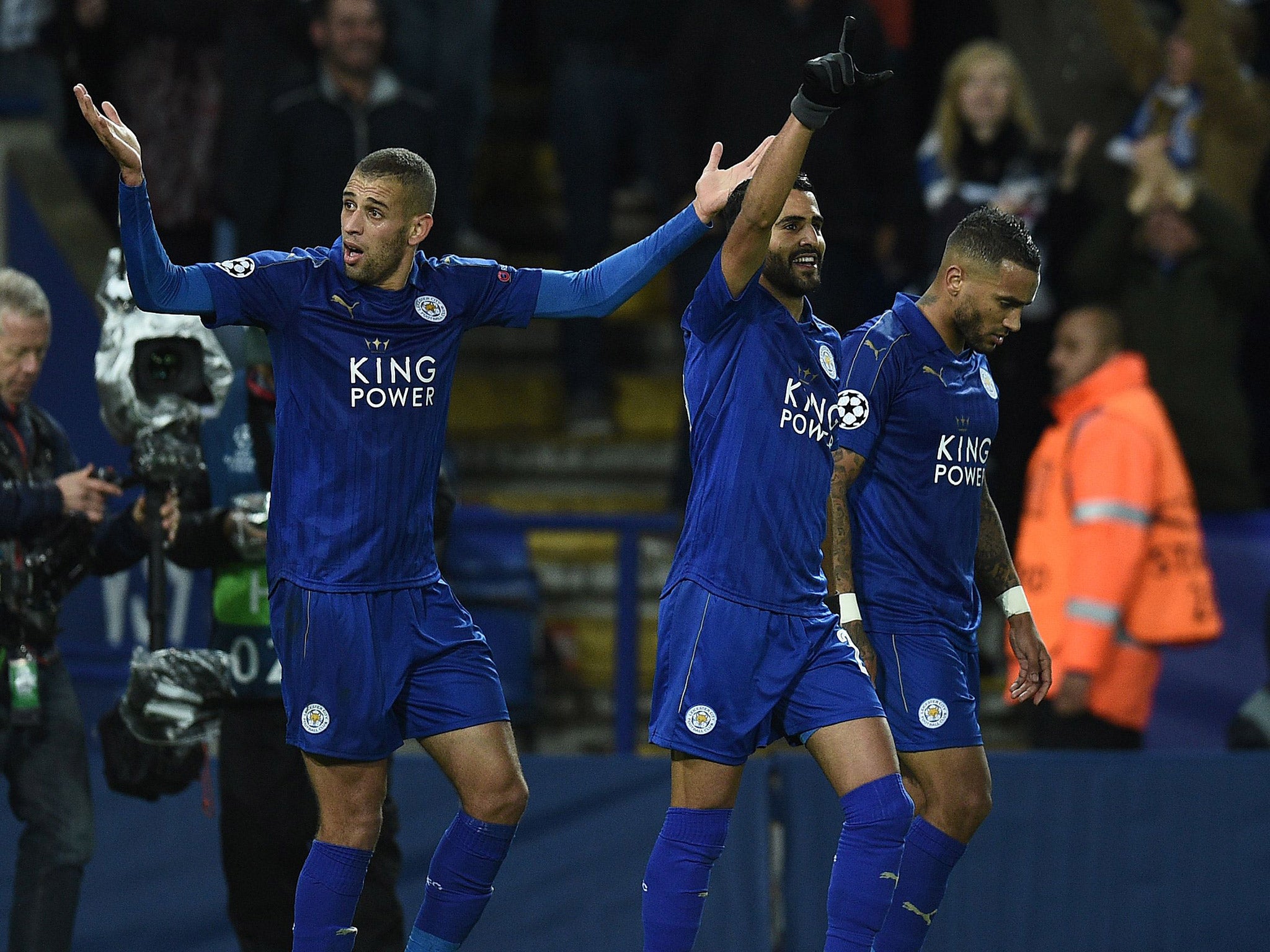 Leicester City are bidding to make it four wins from four in the Champions League against FC Copenhagen