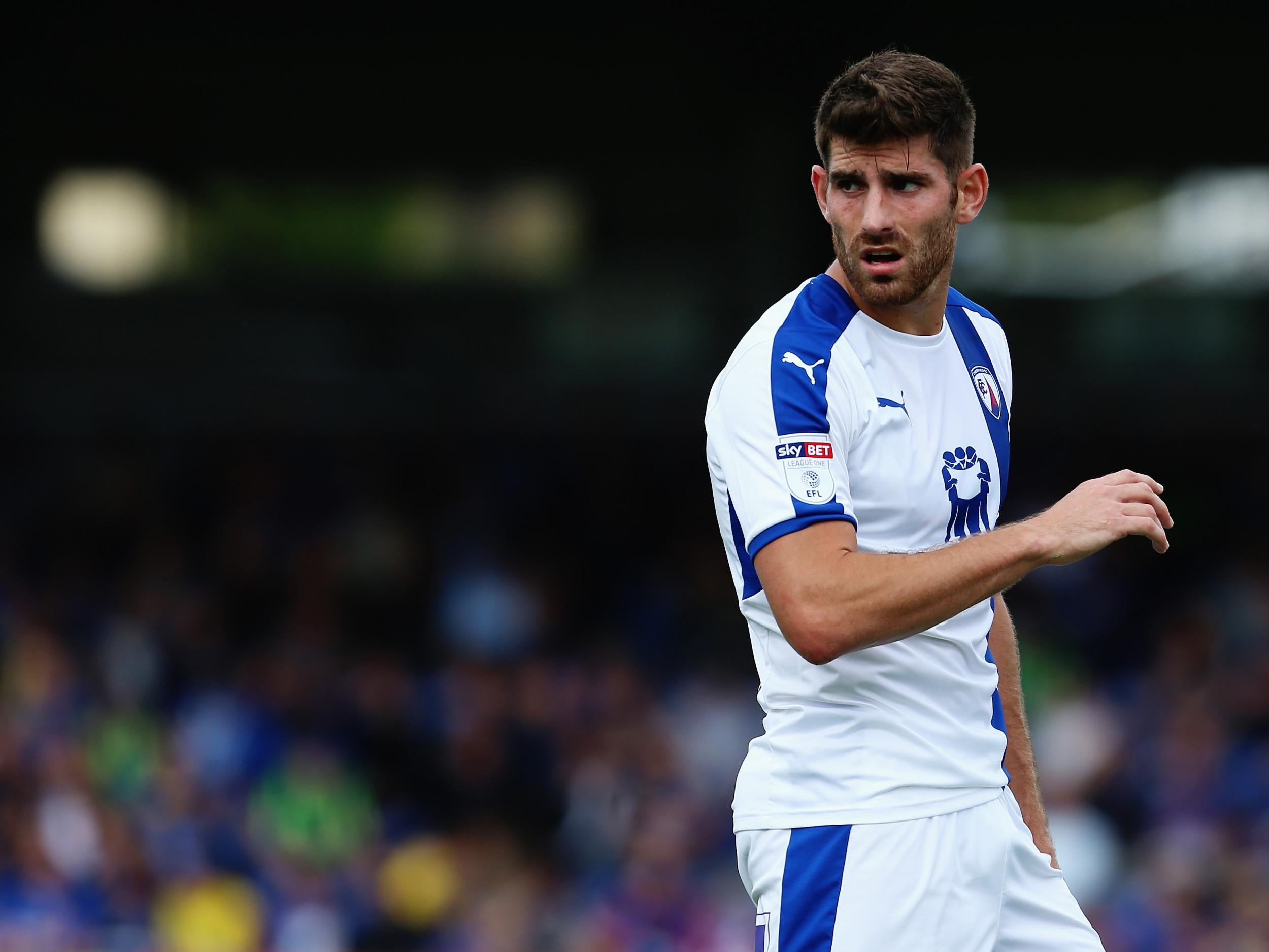 Evans has scored four goals for Chesterfield this season