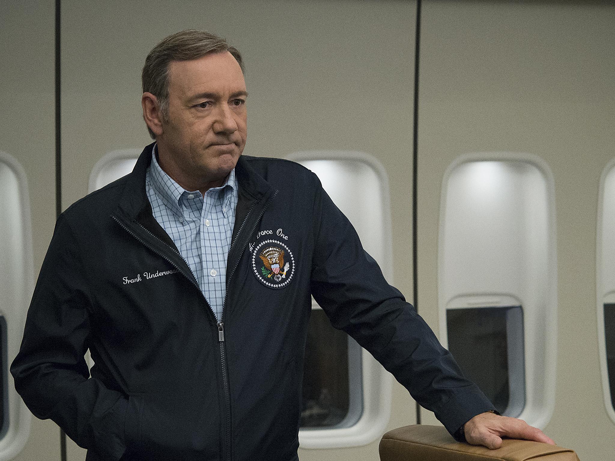 Kevin Spacey in ‘House of Cards’