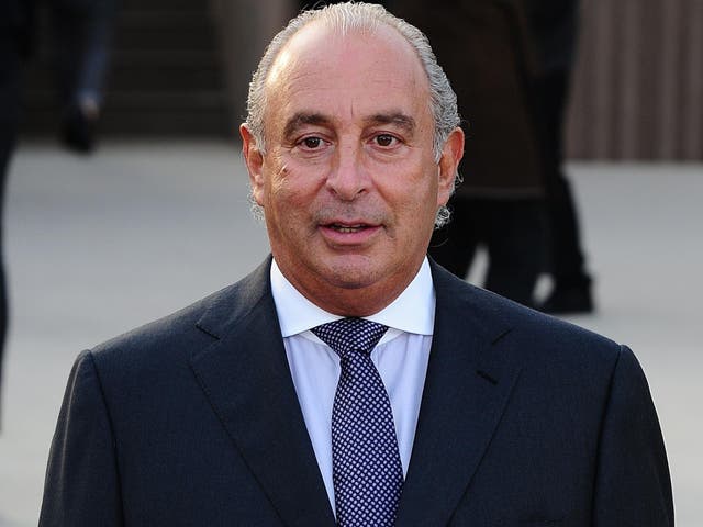 Sir Philip faced heavy criticism from MPs after selling BHS for £1 shortly before it collapsed with a huge pension deficit