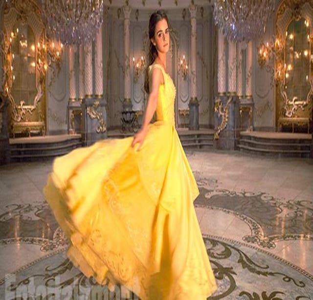 Beauty And The Beast Costume Designer On Recreating Belle S Iconic Yellow Dress For Emma Watson The Independent The Independent