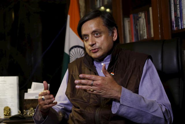 Indian MP Shashi Tharoor