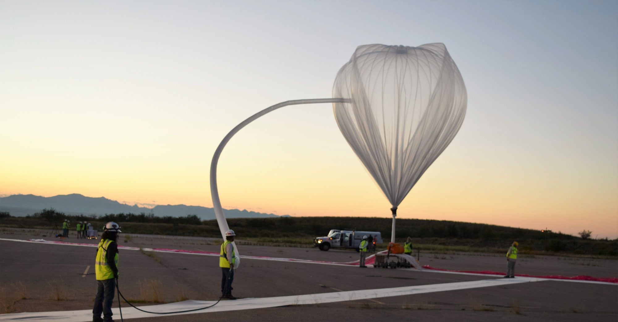 World View Near-Space Balloon