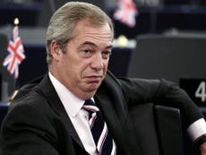 Nigel Farage denies Ukip misspent almost £400,000 of EU money