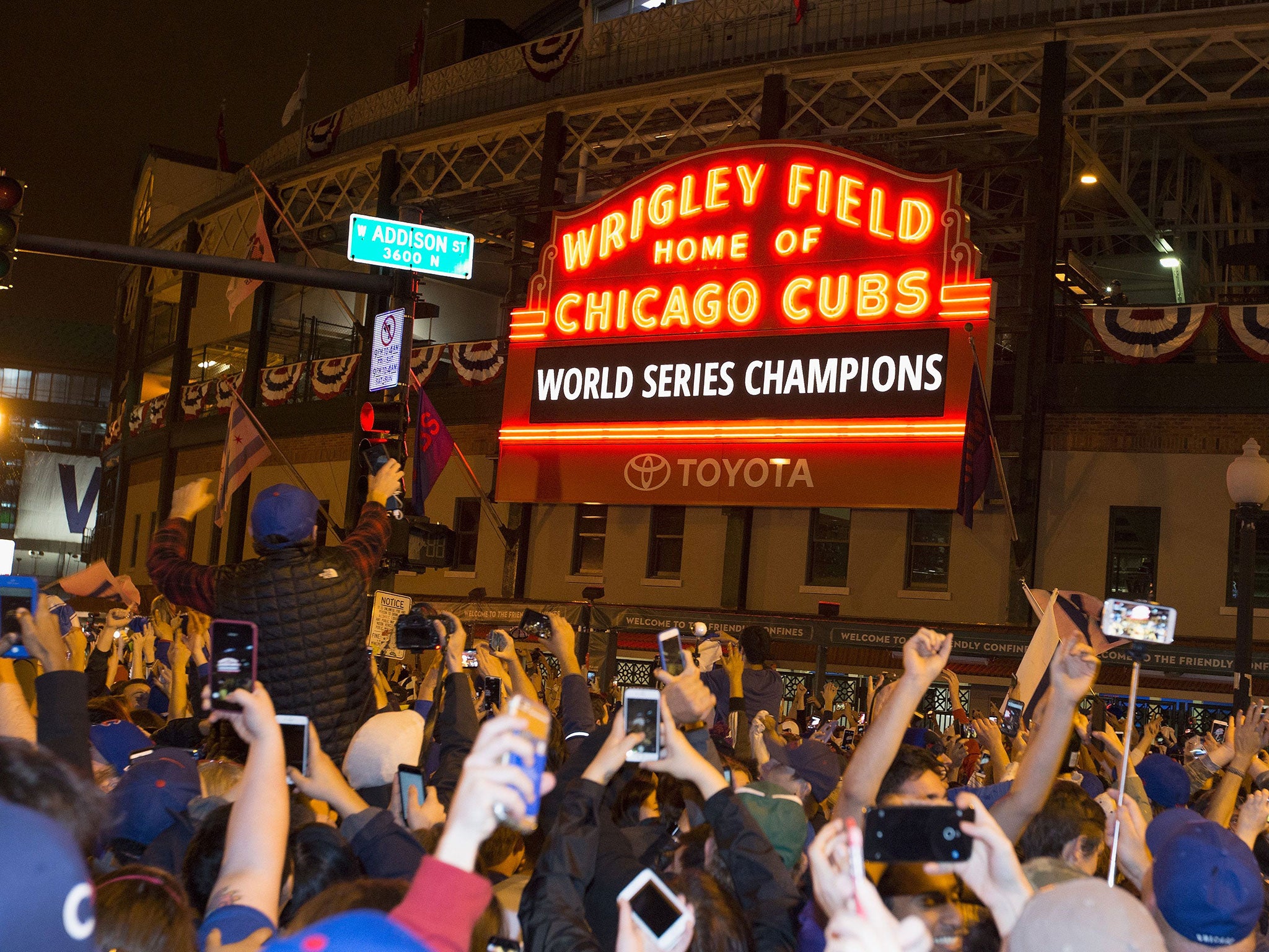 The Cubs made history after winning the World Series for the first time in 108 years