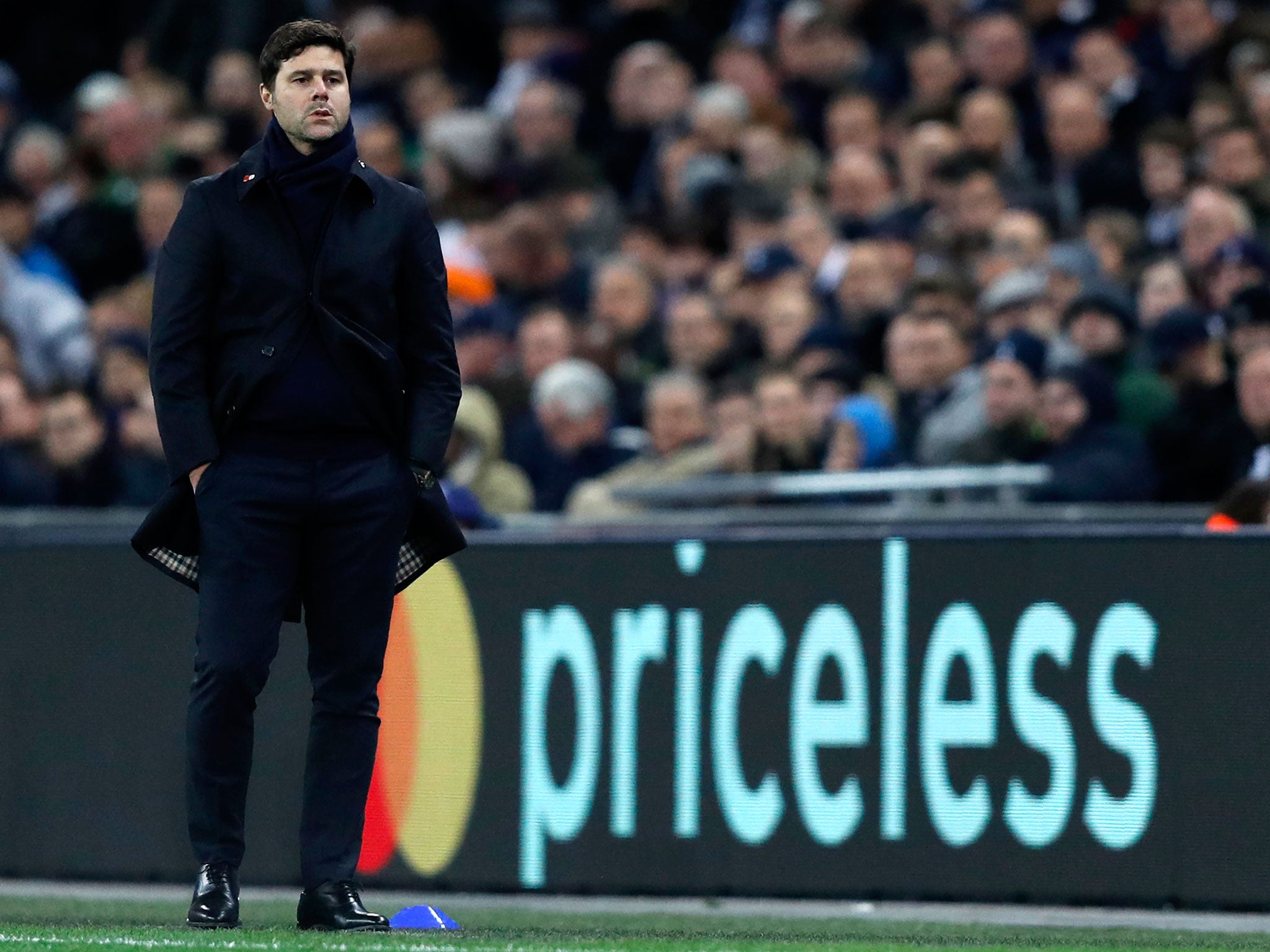 Mauricio Pochettino said he was left 'embarrassed' by his side's defeat at Wembley on Wednesday night