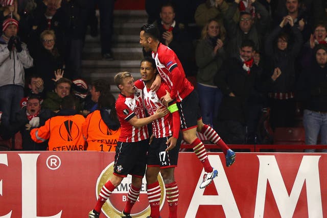 Southampton fought back from 1-0 down to overcome the Italian giants