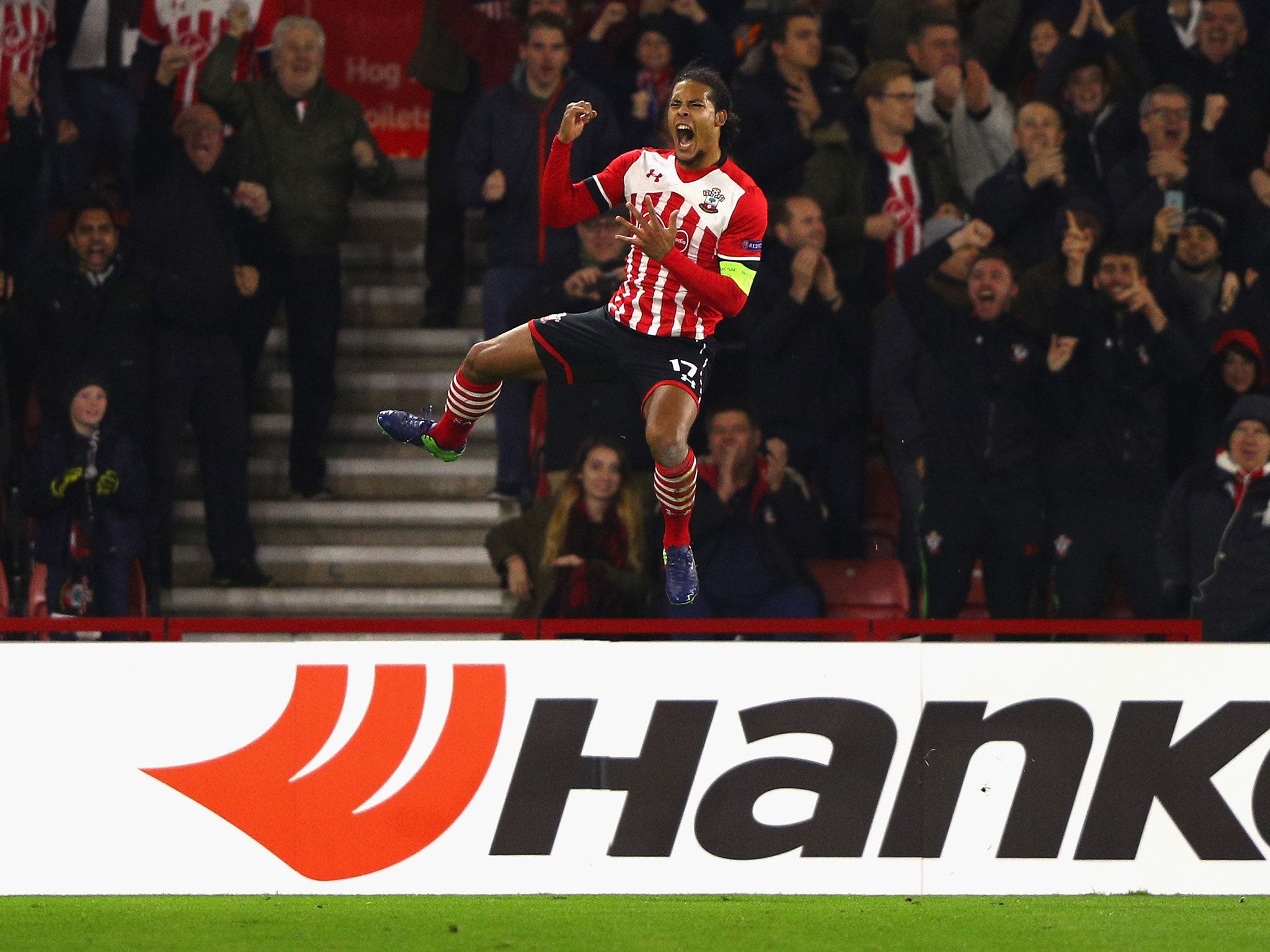 Virgil van Dijk picked up the man-of-the-match award