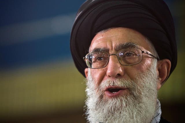 Iran's supreme leader Ayatollah Ali Khamenei previously said he believed in 'death to America'