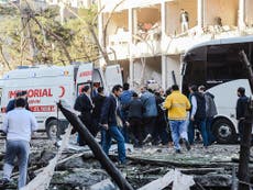 Explosion near government building Kurdish-dominated Turkey