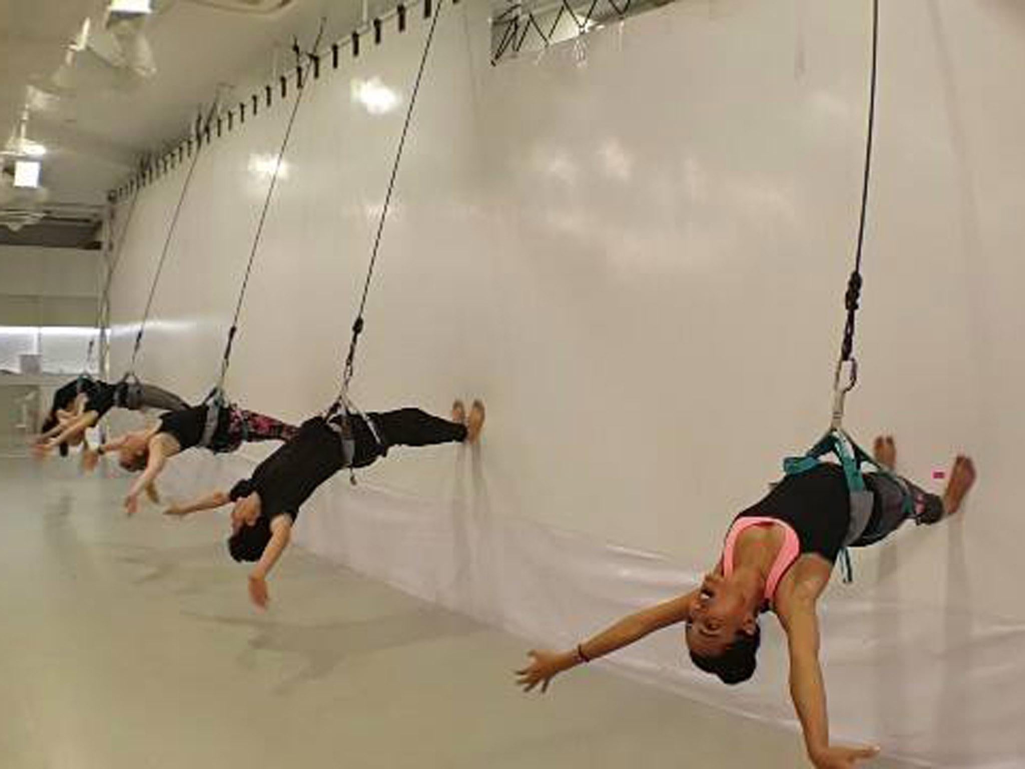 Stories For Tales Theatre in Bangkok, Thailand host Bungee Workout classes