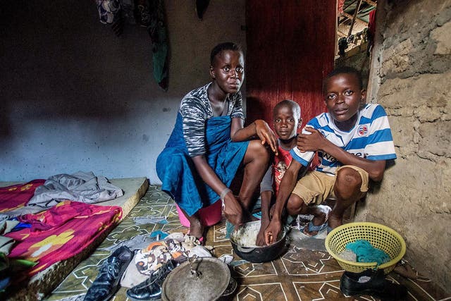 Mariatu is 16 and has to look after her younger brothers