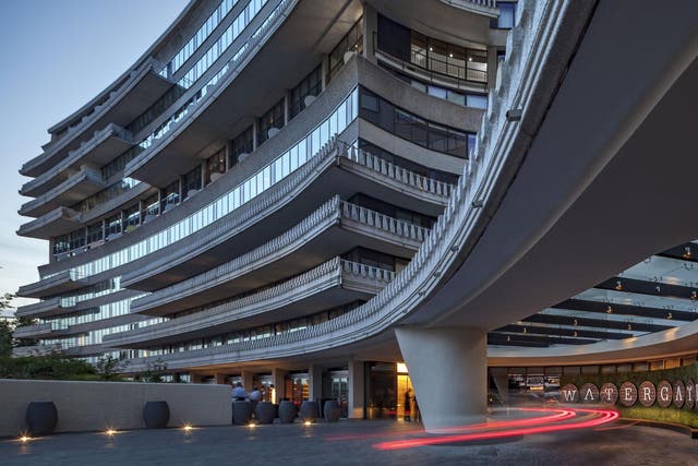 The exterior of the Watergate