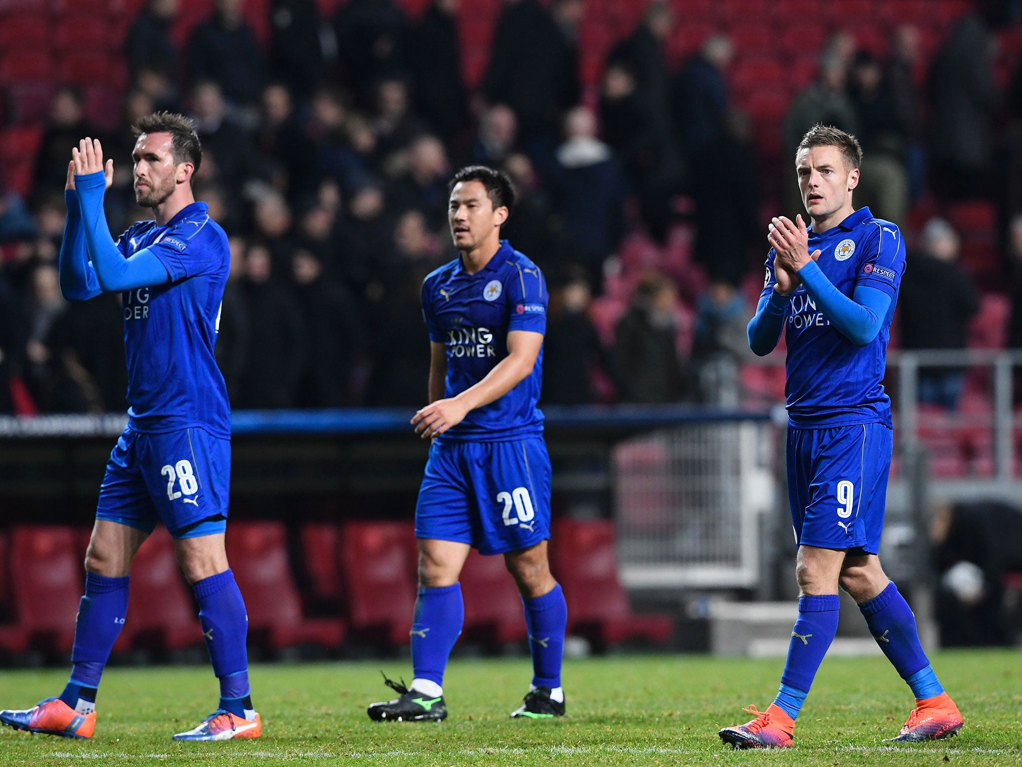 Leicester were held to a 0-0 draw in Copenhagen on Wednesday night