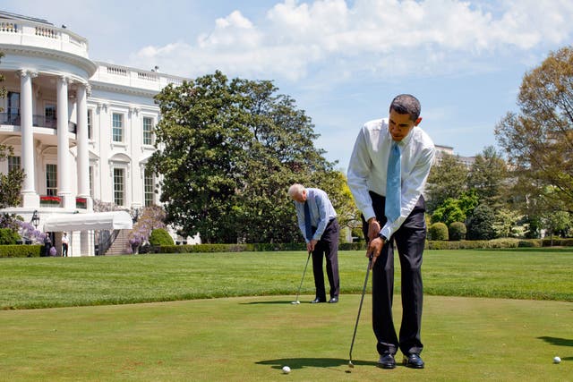 Barack Obama has played golf over 300 times during his eight years in the White House