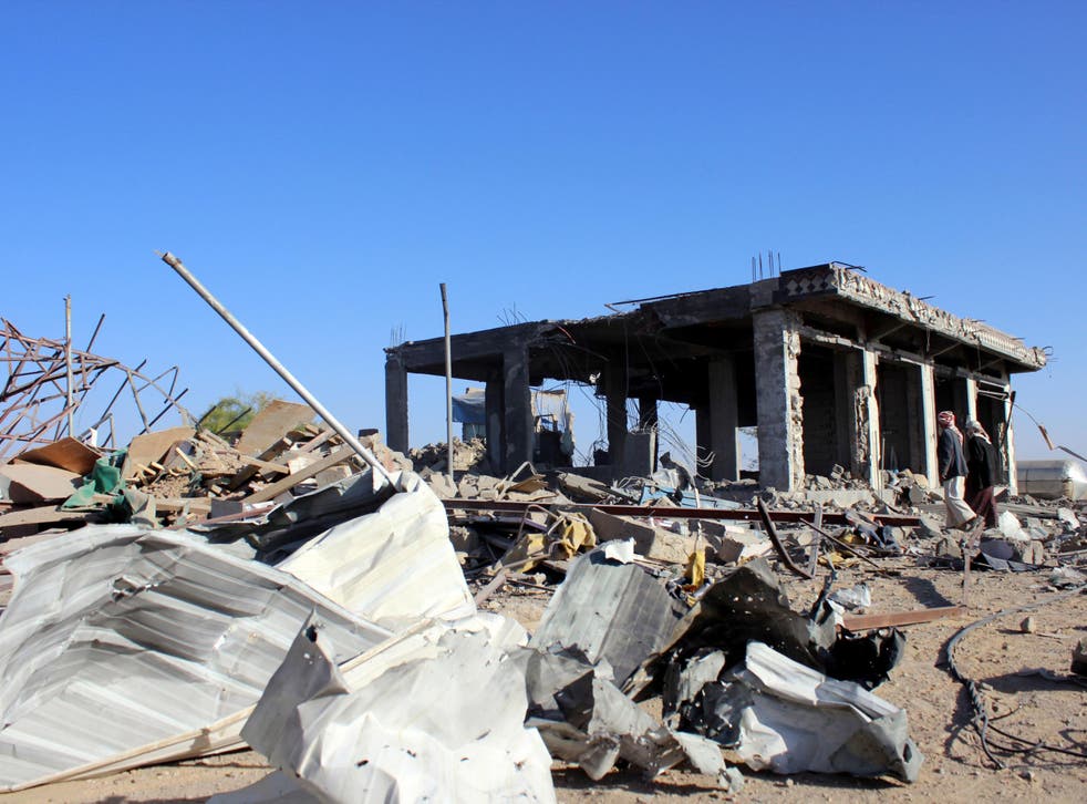 The Saudi-led bombing campaign in Yemen began last year