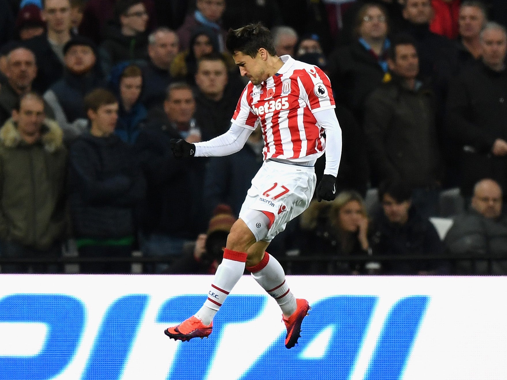 Bojan was able to finish on his return to the side