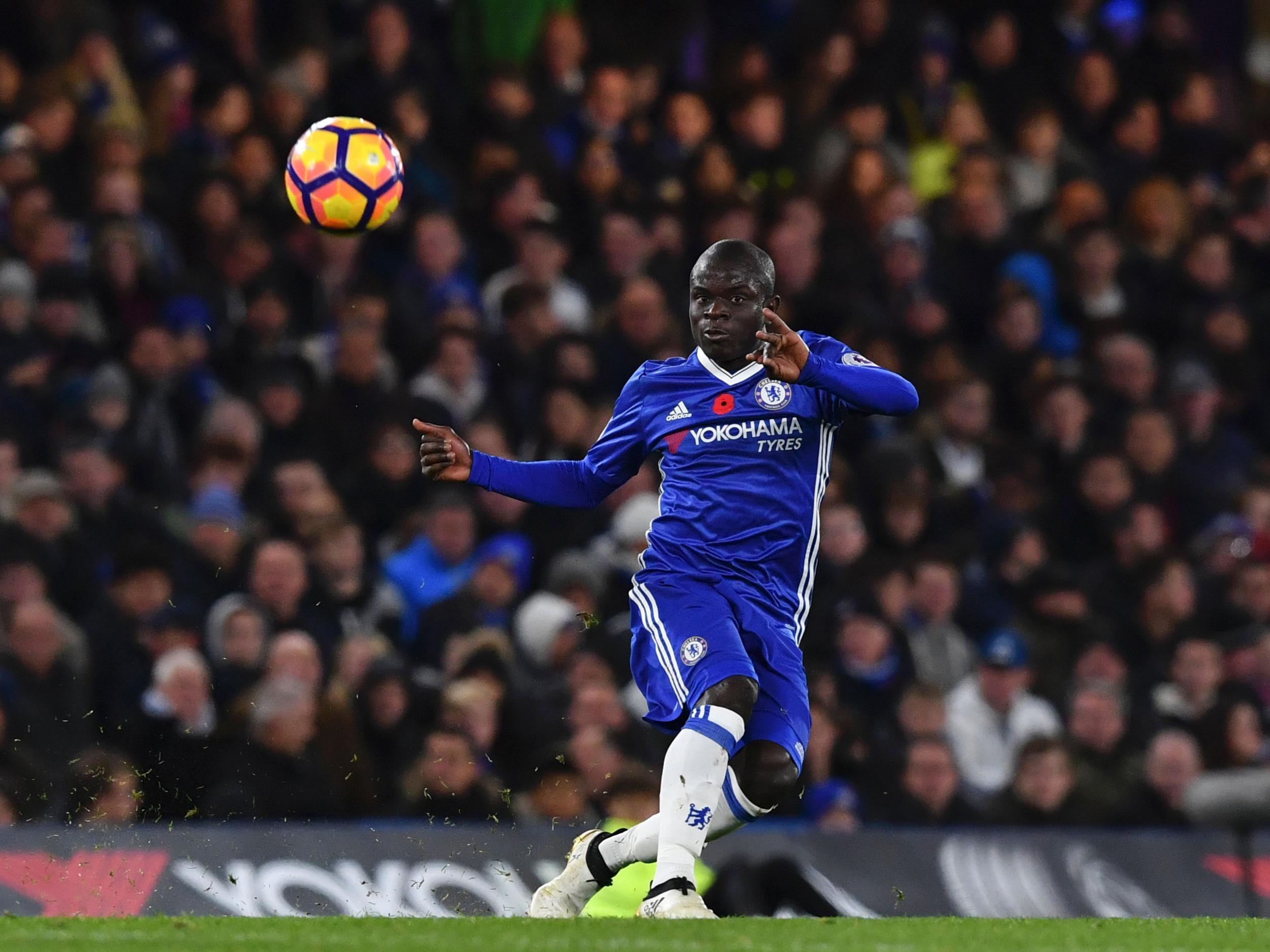 Kante has the opportunity to win back-to-back Premier League titles with different clubs (AFP/Getty)