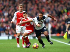 How did the two teams fare in the north London derby?