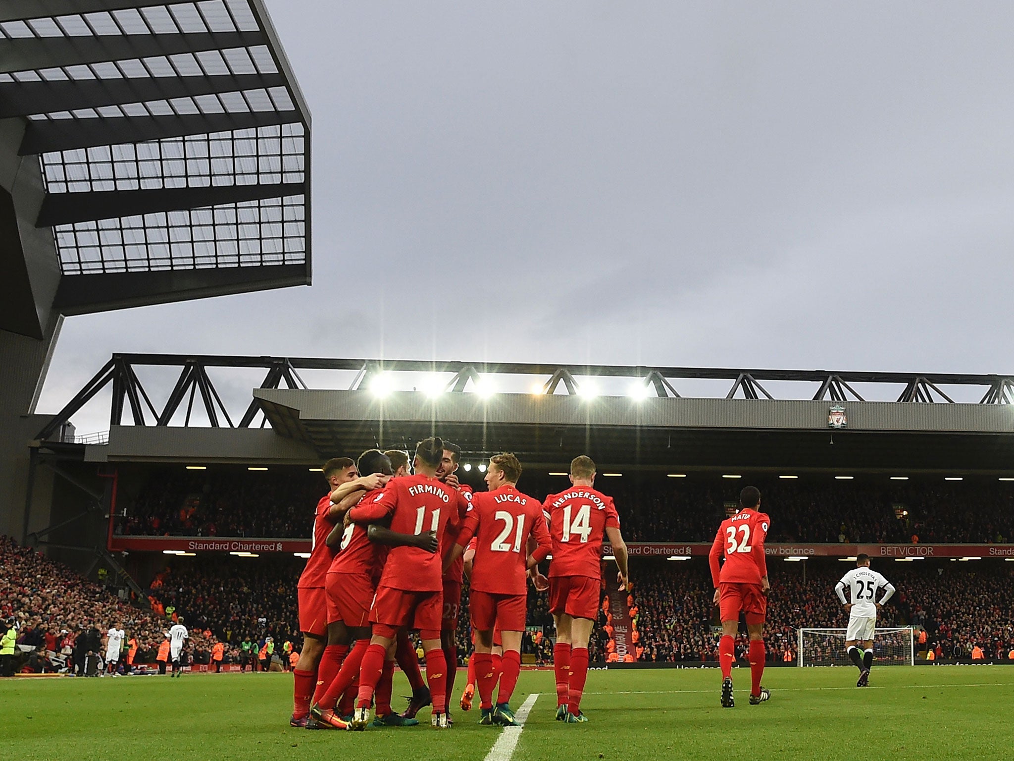 Liverpool proved to be unstoppable at Anfield as they smashed six past the visitors