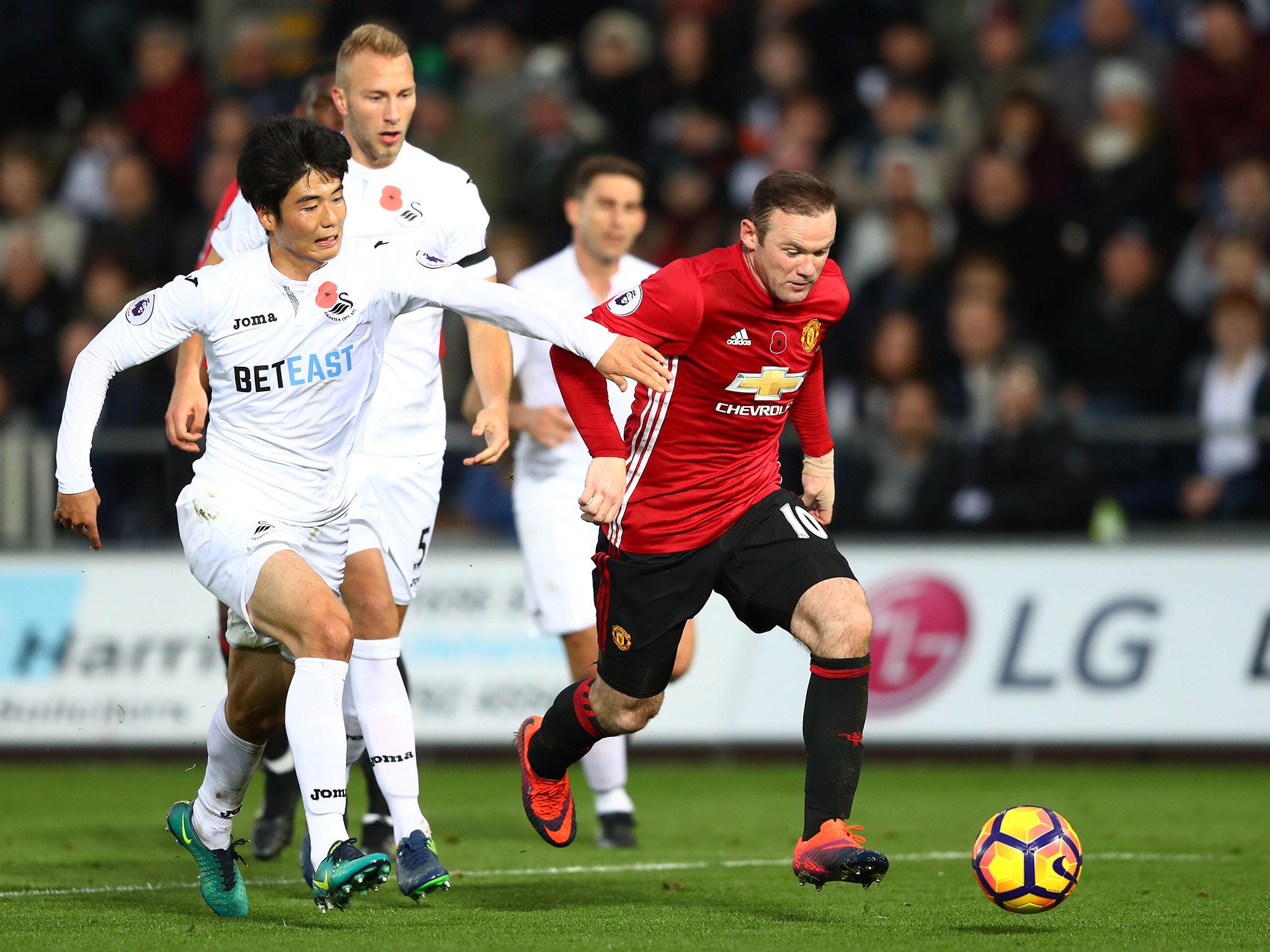 Rooney was impressive for United in recent games against Swansea and Fenerbahce