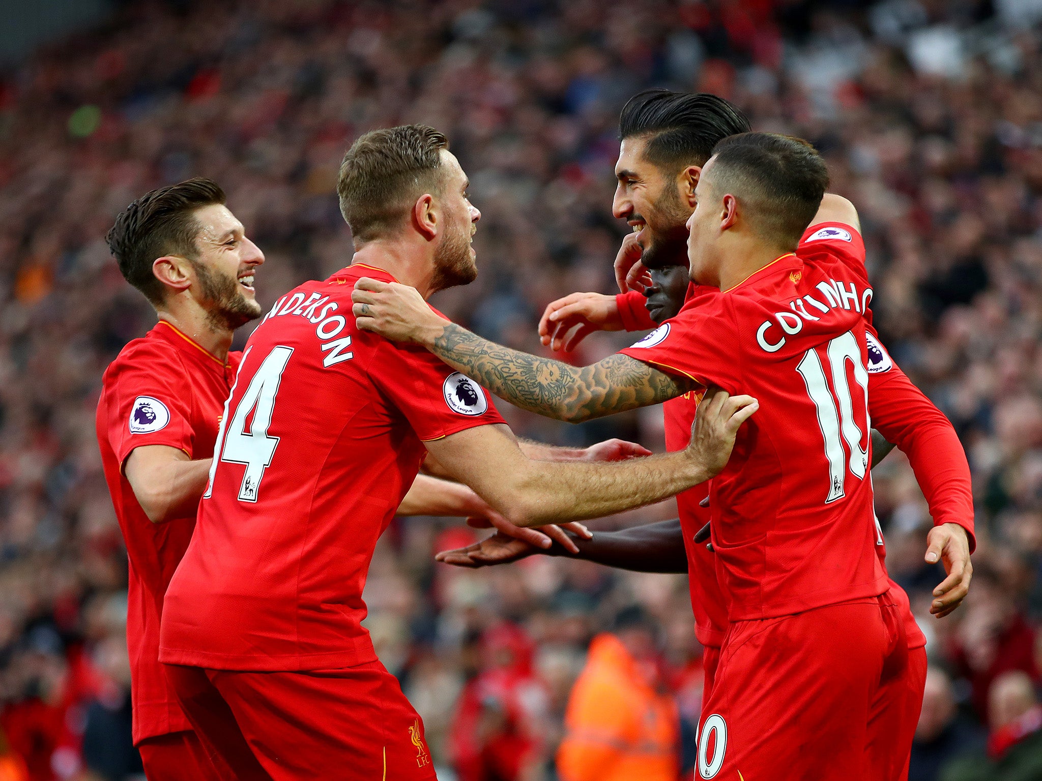 The Reds were in irresistible form once again