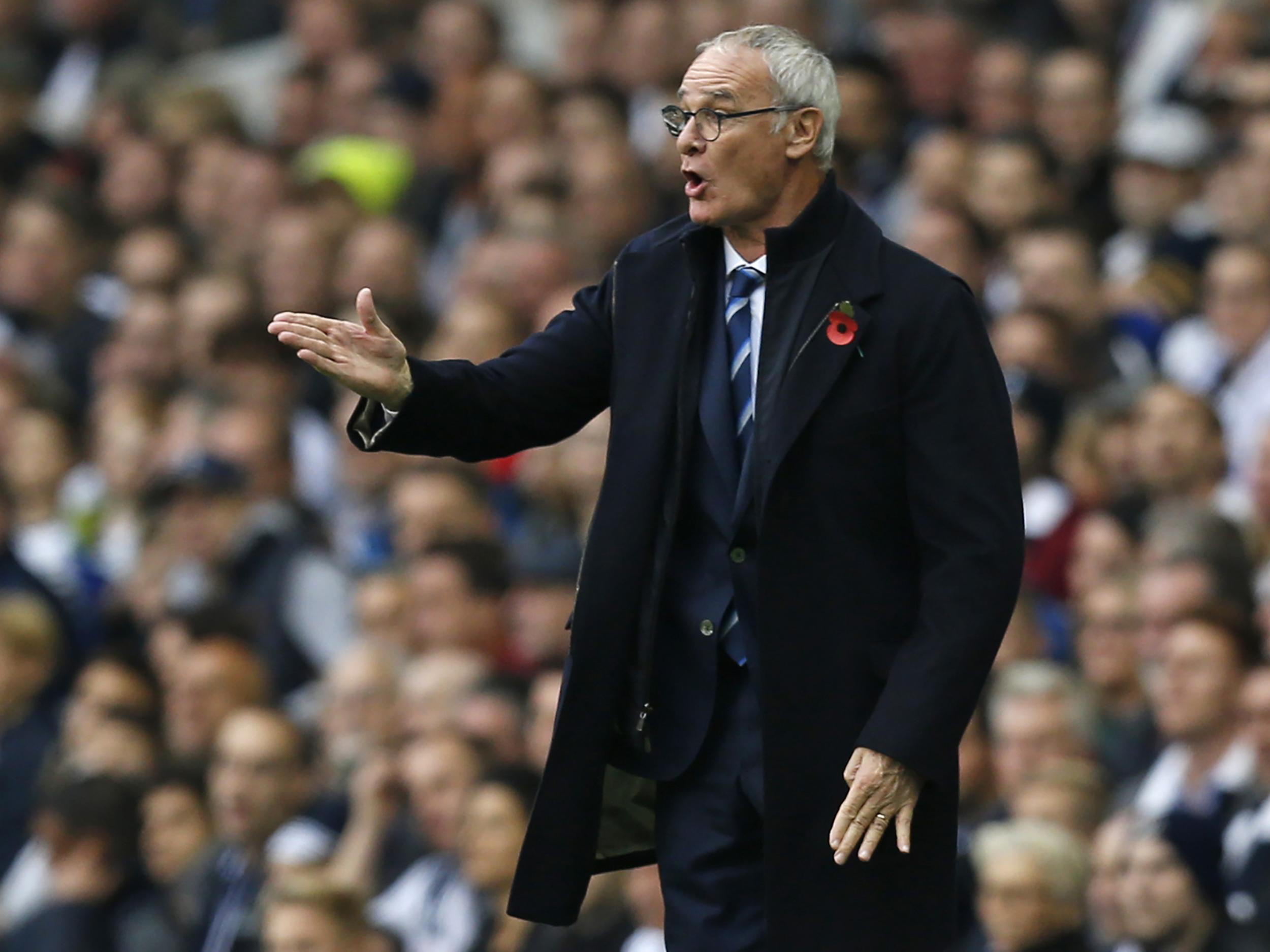 Ranieri apologised after Leicester's 20-game unbeaten run ended