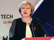 Theresa May refuses to back down on Brexit immigration controls 