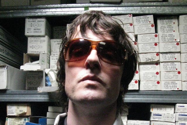 All work, no play: Jason Pierce, the frontman of Spiritualized, is working on his new record to be released next year