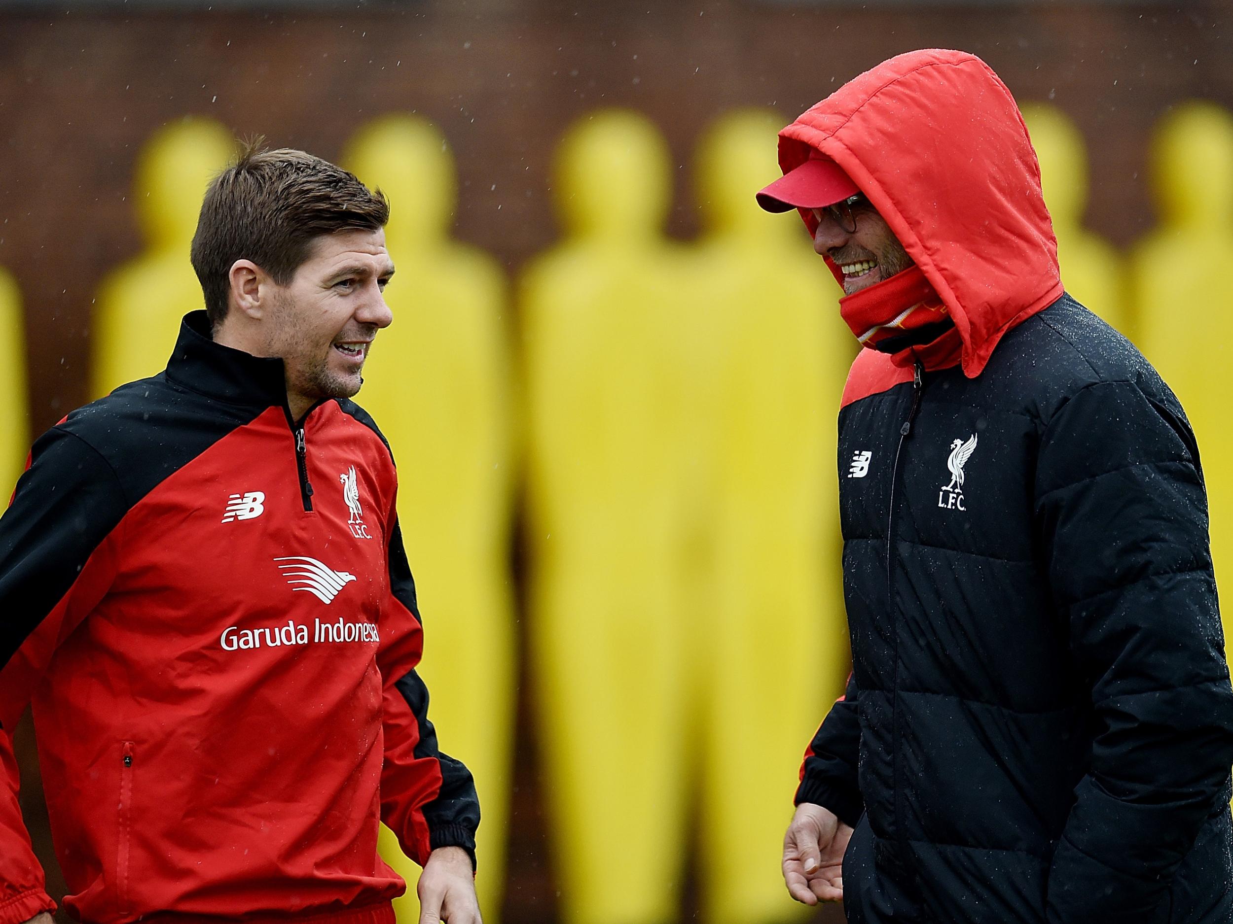 Gerrard has hinted at the possibility of re-joining Liverpool manager Jurgen Klopp in some form of coaching capacity