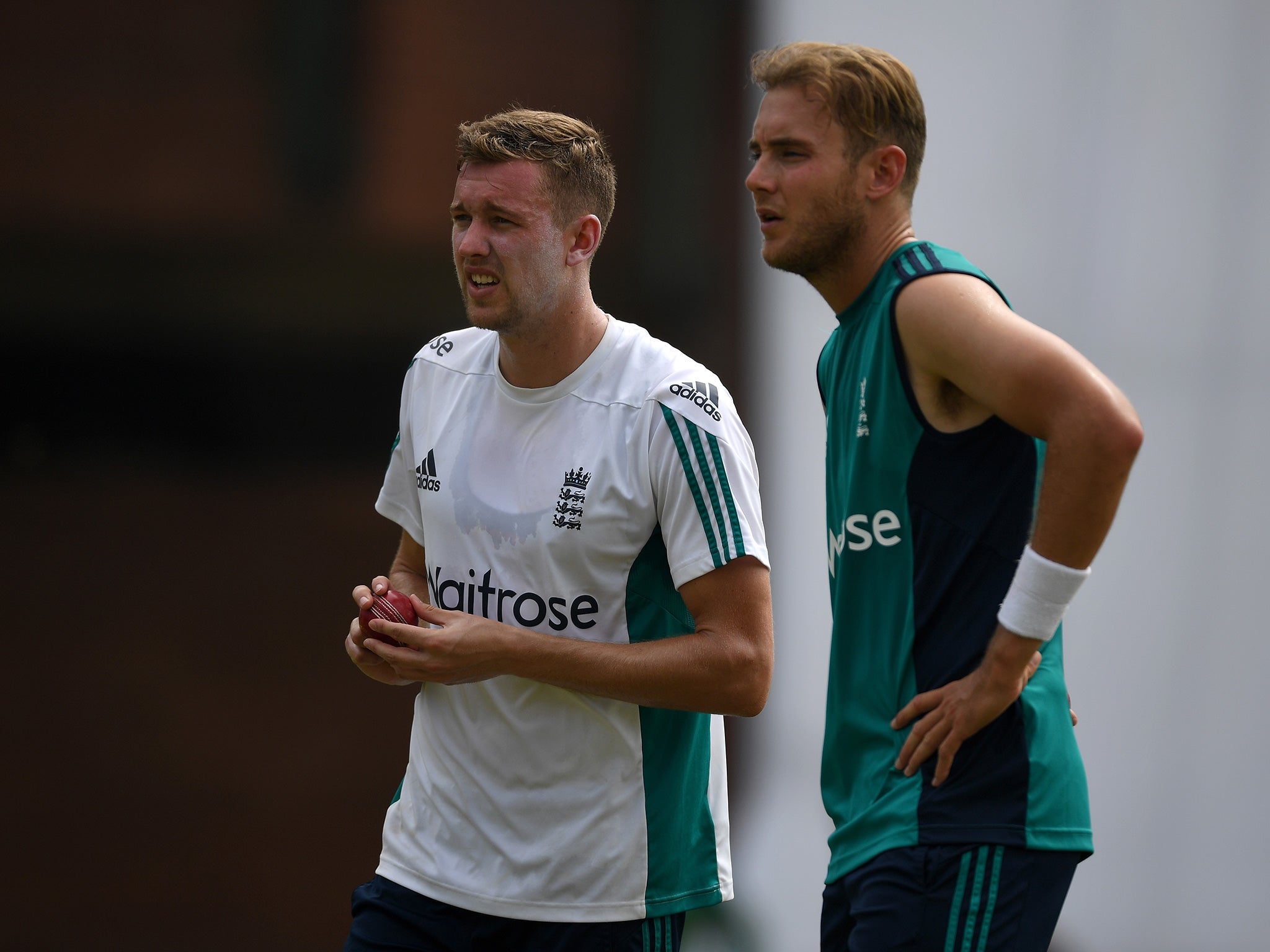 Broad, right, has 360 Test wickets already at the age of 30