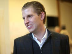 Eric Trump illegaly posts picture of ballot online