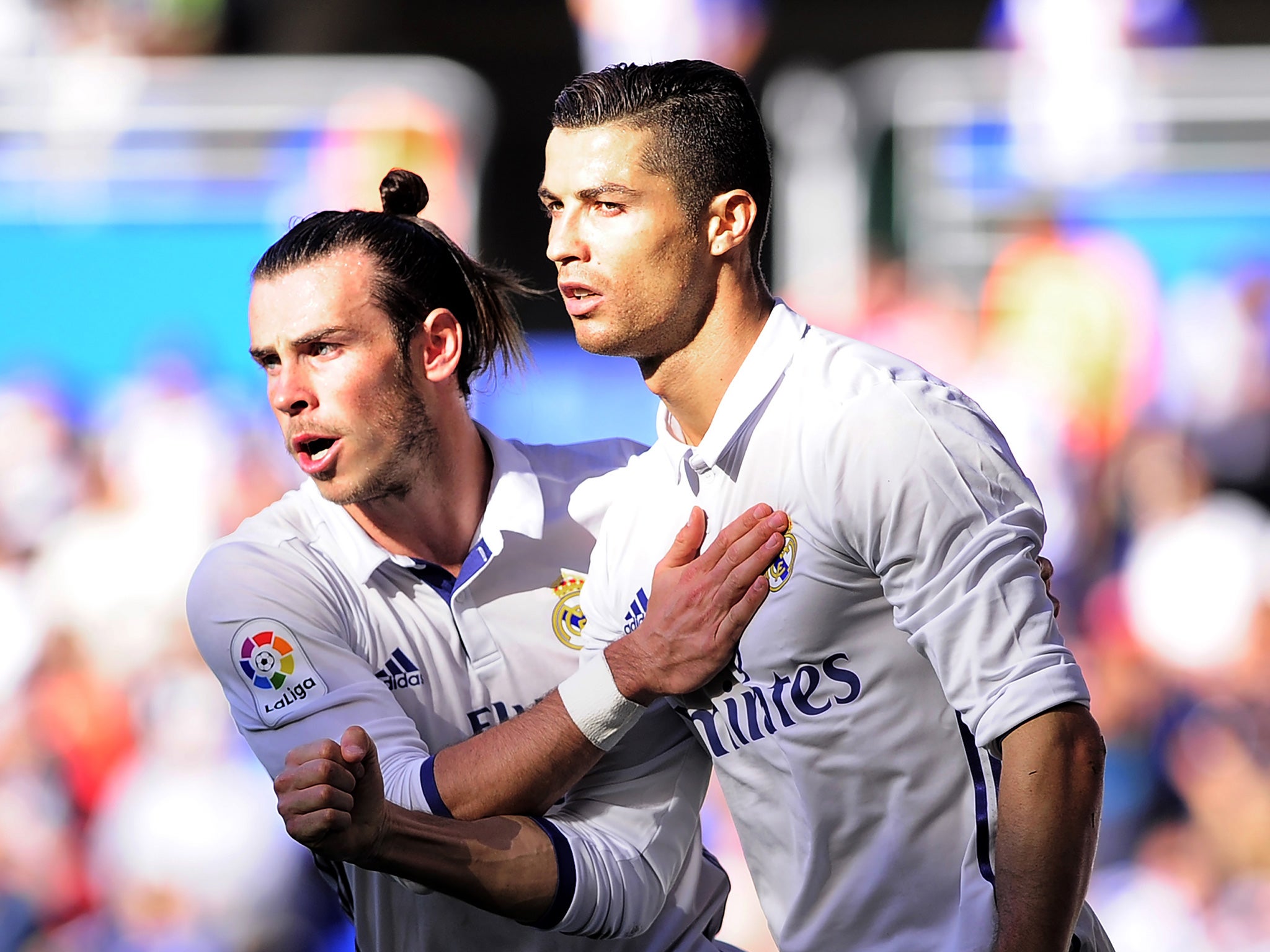 Bale and Ronaldo have both signed lucrative new contracts at Real Madrid