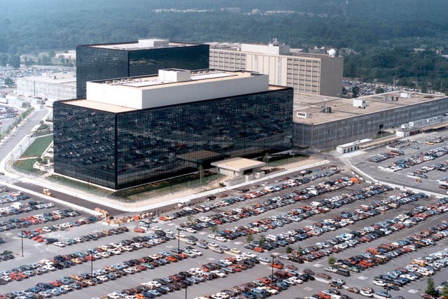 National Security Agency (NSA) headquarters building in Fort Meade, Maryland - staff at the agency will be working extra hours during the election
