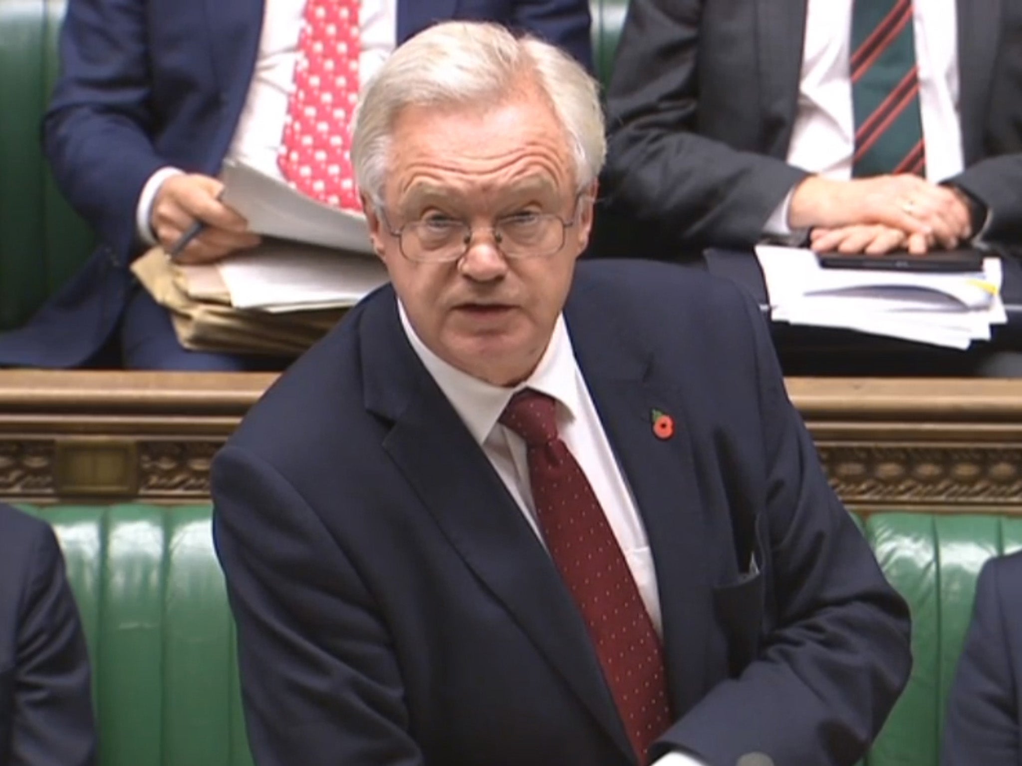 Brexit Secretary David Davis (pictured) has said devolved administrations will be be able to voice their views before negotiations begin with Brussels