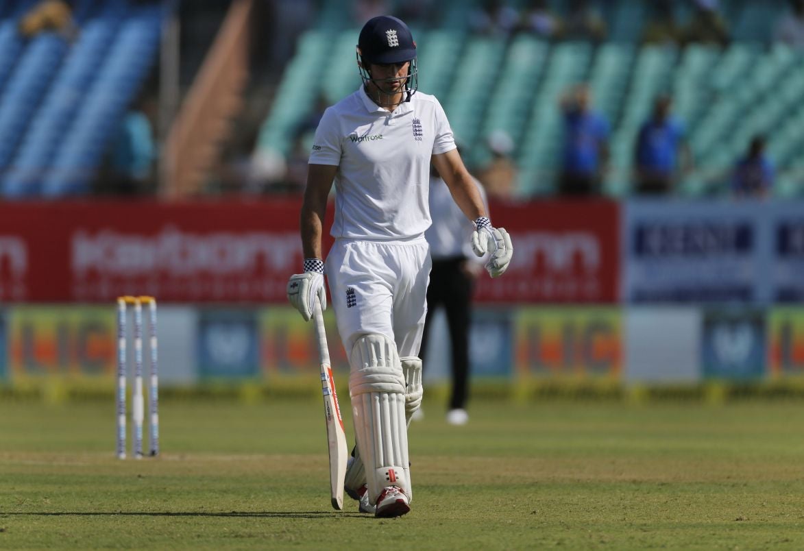 Cook hit his fifth century in India more than any other player in history