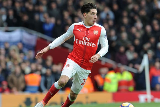 Héctor Bellerin is one of the players who will donate a day’s wages to the cause of ending youth homelessness